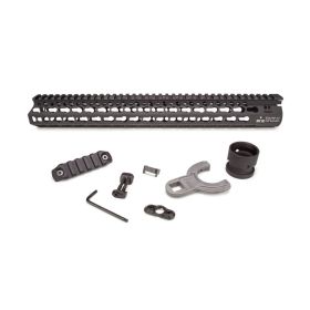 KEYMOD RAIL ALPHA 5.56 15IN BLK