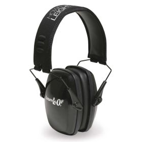 LEIGHTNING L0F BLK FLDNG EARMUFF NRR 23