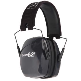 LEIGHTNING L2F BLK FLDNG EARMUFF NRR 27