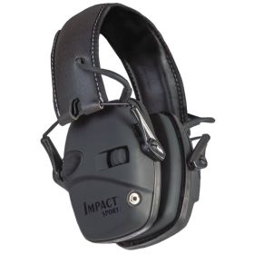 IMPACT SPORT BLACK ELEC EARMUFF NRR 22