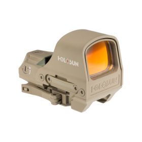 OPEN REFLEX SIGHT RED CIRCLE DOT FDE