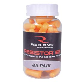 FOAM EARPLUGS UNCORDED NRR 32 25PR JAR