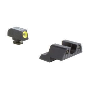 GLOCK 42/43 HD NIGHT SIGHT SET YLW FRONT