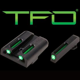 TFO GLOCK HIGH SET GRN GRN