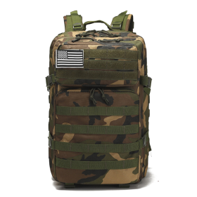 Tactical 45L, 3 Day Assault Pack, Molle (Color: Camo)