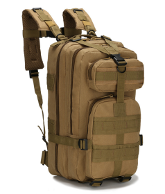 Tactical 25L, 24 Hour Assault Pack,  Molle (Color: Khaki)