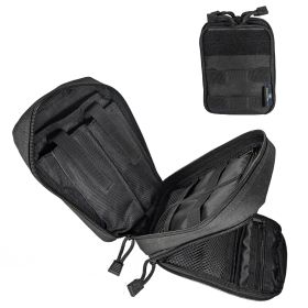 Utility Molle Organizer Pouch (Color: Black)